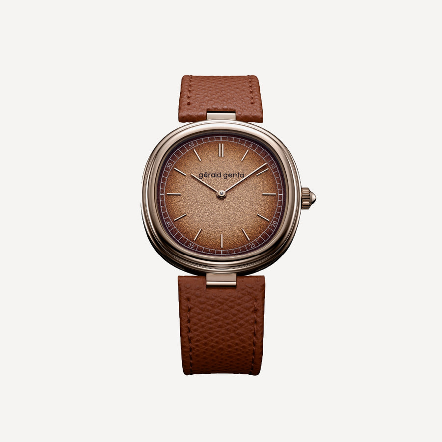 Gerald Genta Gérald Genta Geneva Time Only Marrone