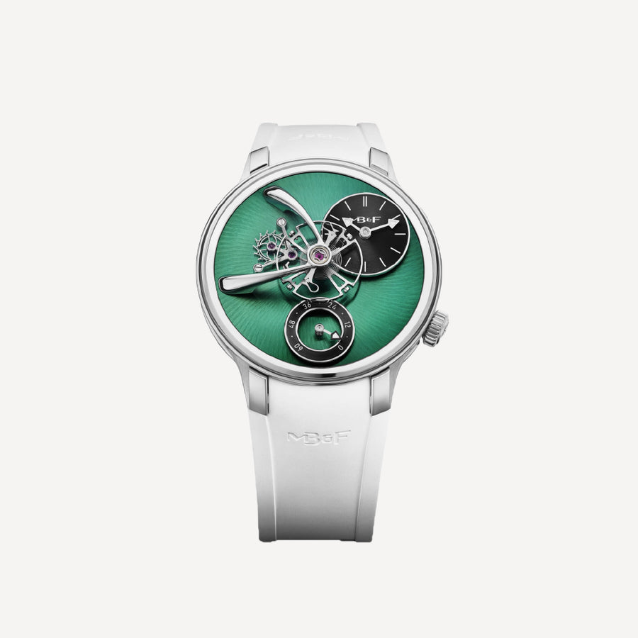 MB&F Legacy Machine 101 EVO Ti Green