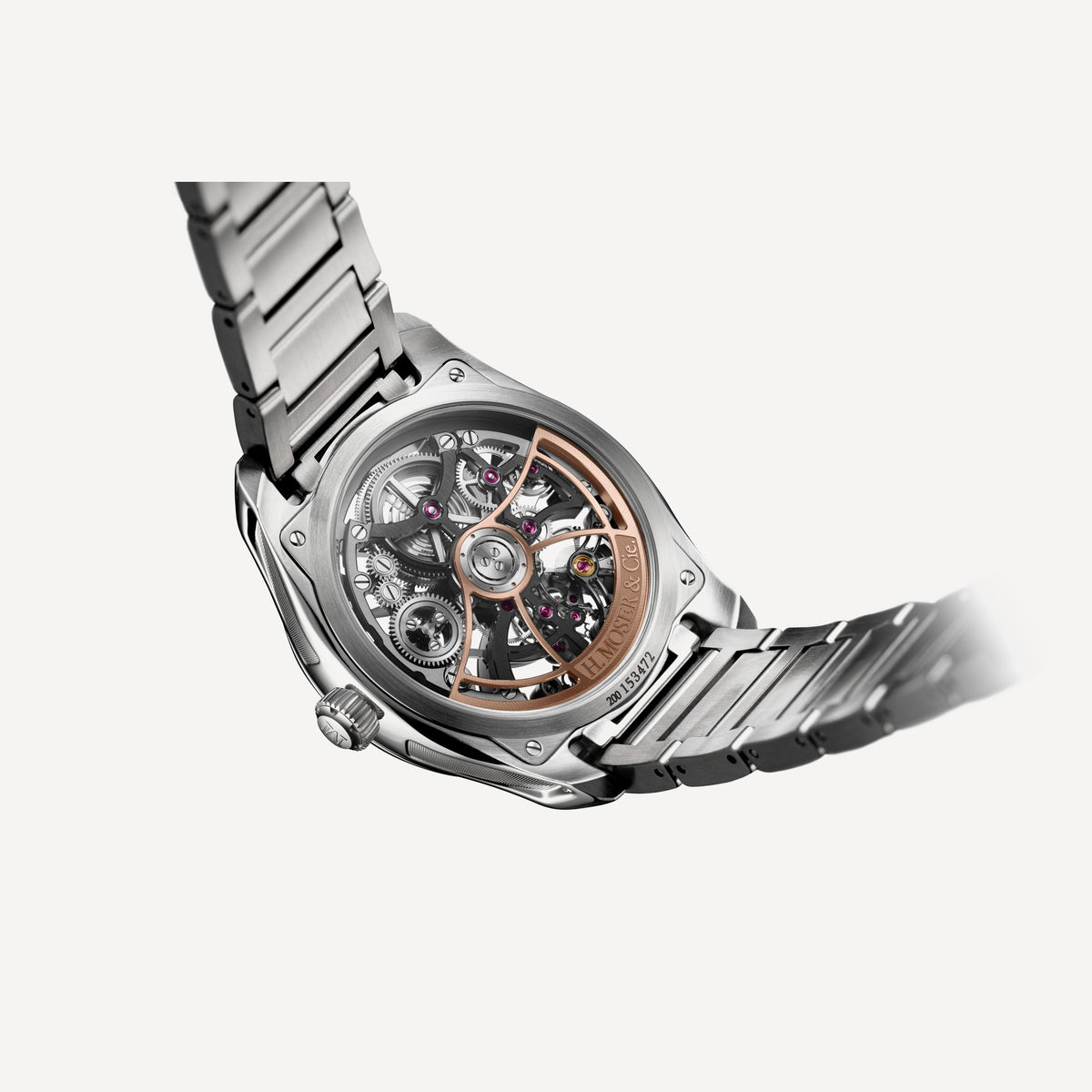 H. Moser & Cie Pioneer Skeleton Retrograde Seconds
