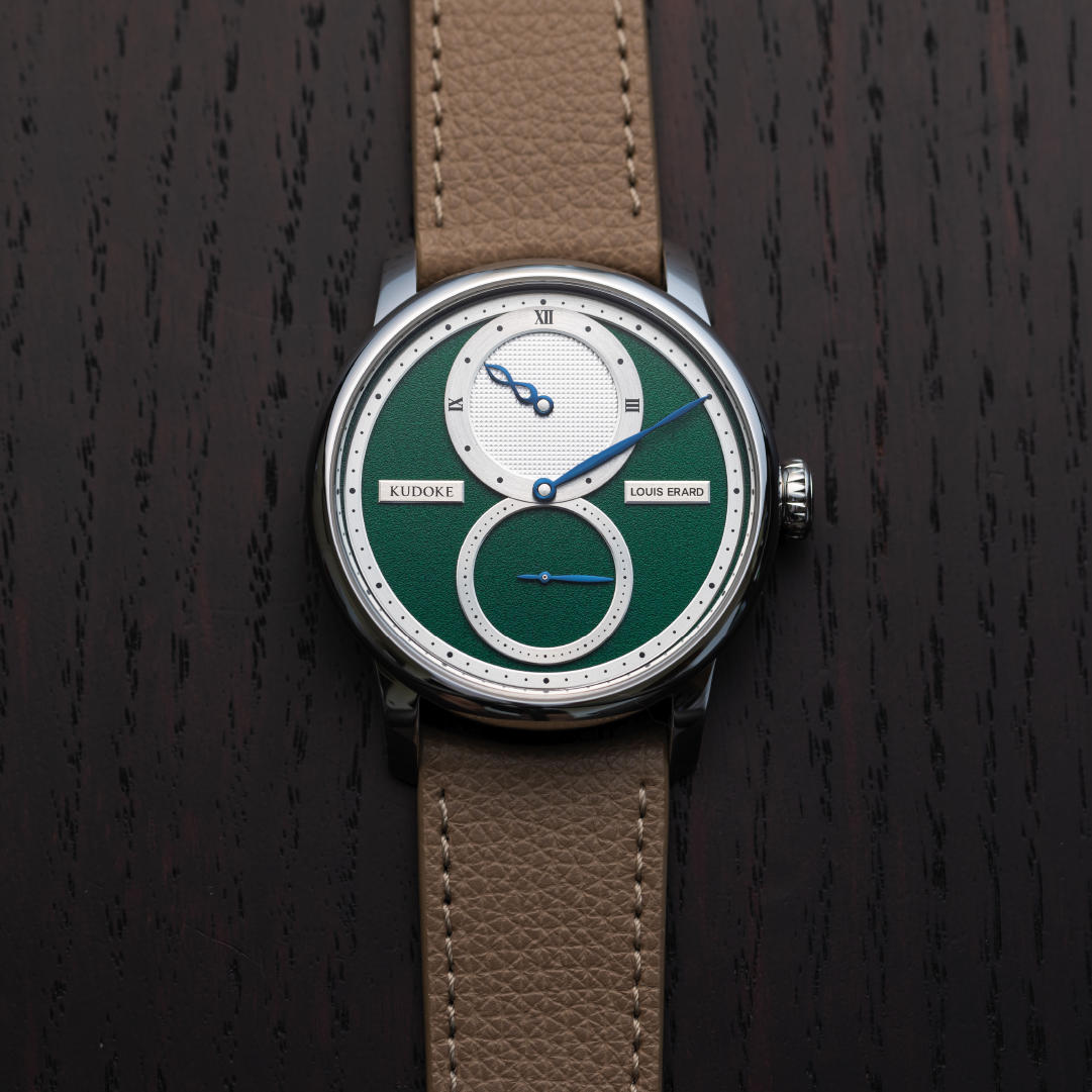 Le Régulateur Louis Erard x Kudoke Forest Green