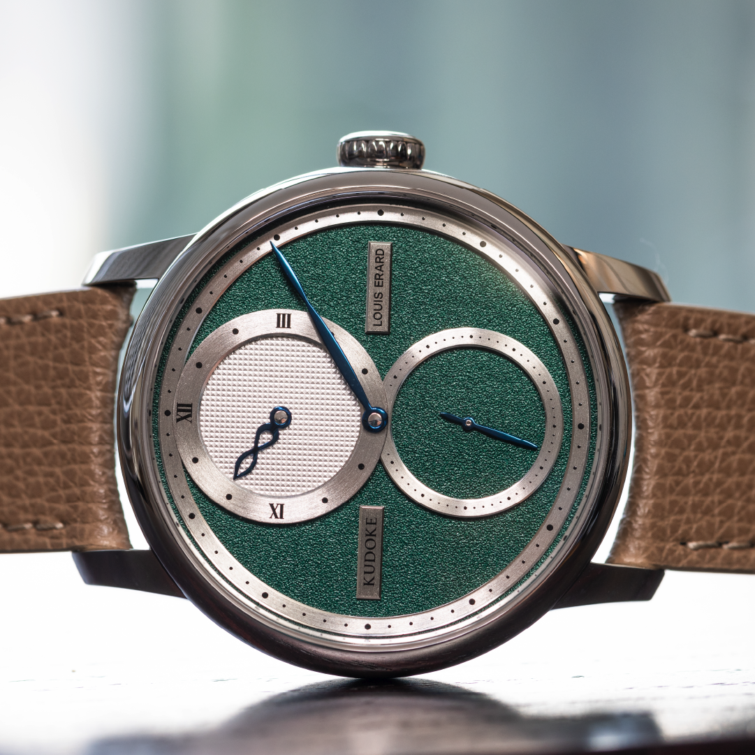 Le Régulateur Louis Erard x Kudoke Forest Green