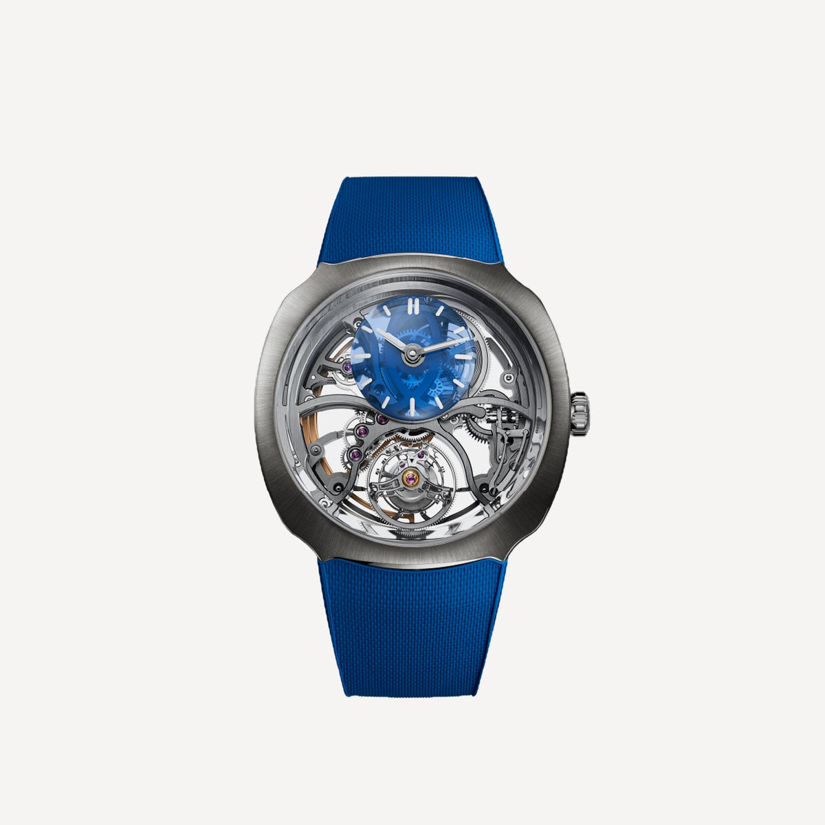 H. Moser & Cie Streamliner Cylindrical Tourbillon Skeleton Alpine Limited Edition