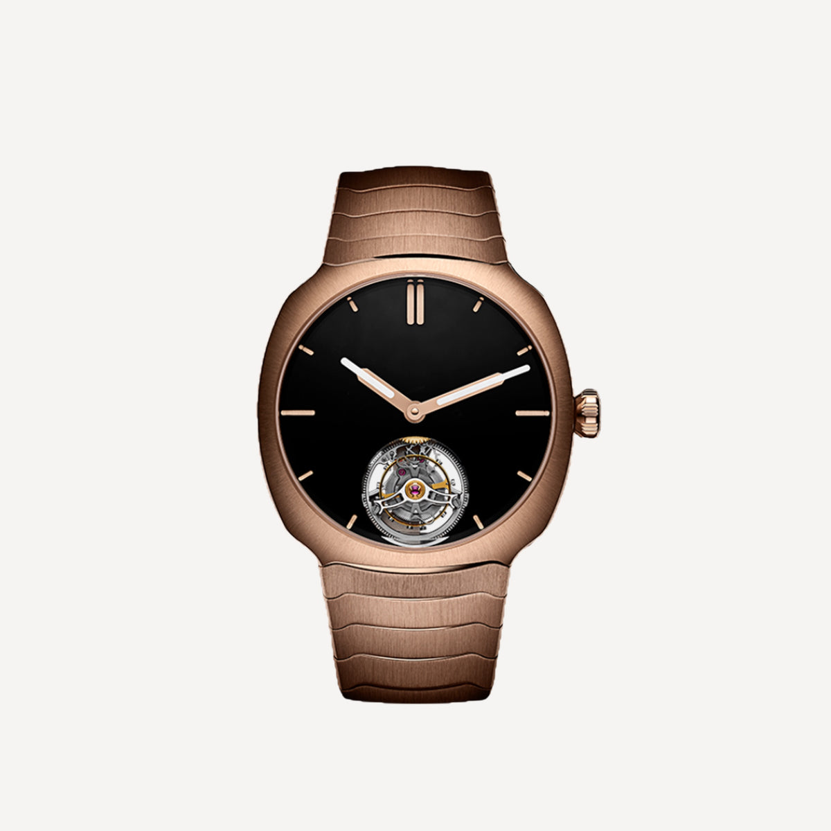 H. Moser & Cie Streamliner Tourbillon Rose Gold Vantablack