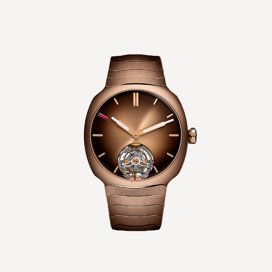 H. Moser & Cie Streamliner Tourbillon Pierre Gasly Edition on Gold