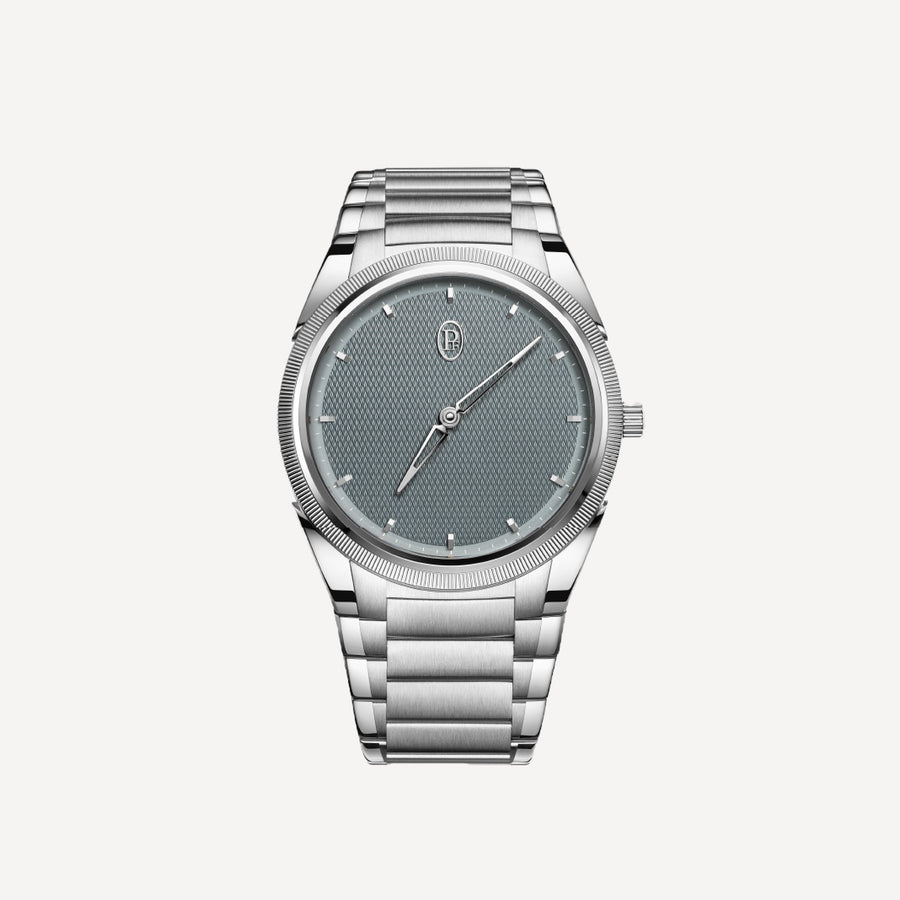 Parmigiani Fleurier Tonda PF Micro-Rotor Stainless Steel | Agave Blue