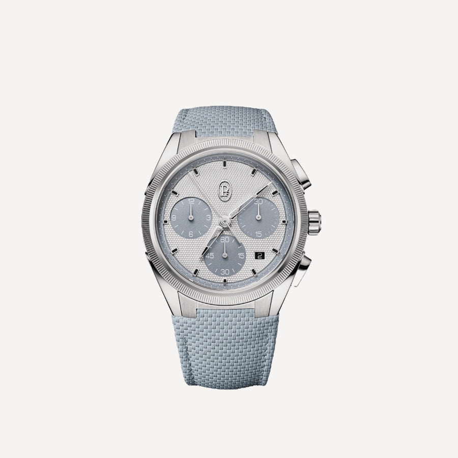 Parmigiani Fleurier Tonda PF Sport Chronograph Steel Silver Arctic Grey COSC