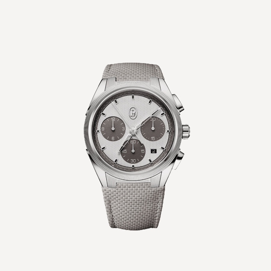 Parmigiani Fleurier Tonda PF Sport Chronograph Steel Silver London Grey COSC