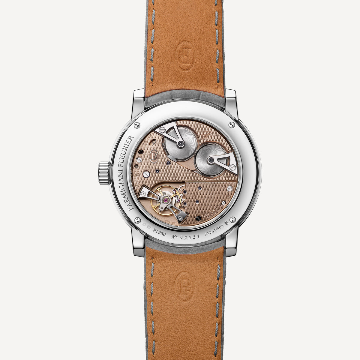 Parmigiani Fleurier Toric Petite Seconde Platinum Morning Blue