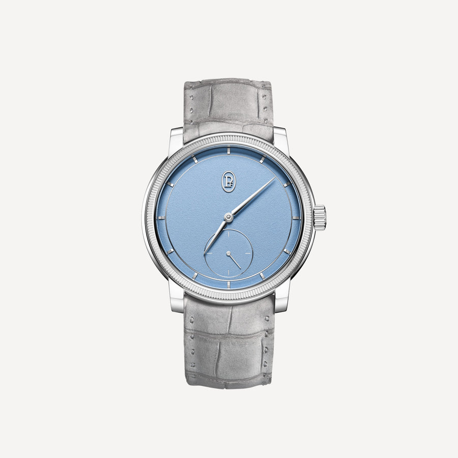 Parmigiani Fleurier Toric Petite Seconde Platinum Morning Blue