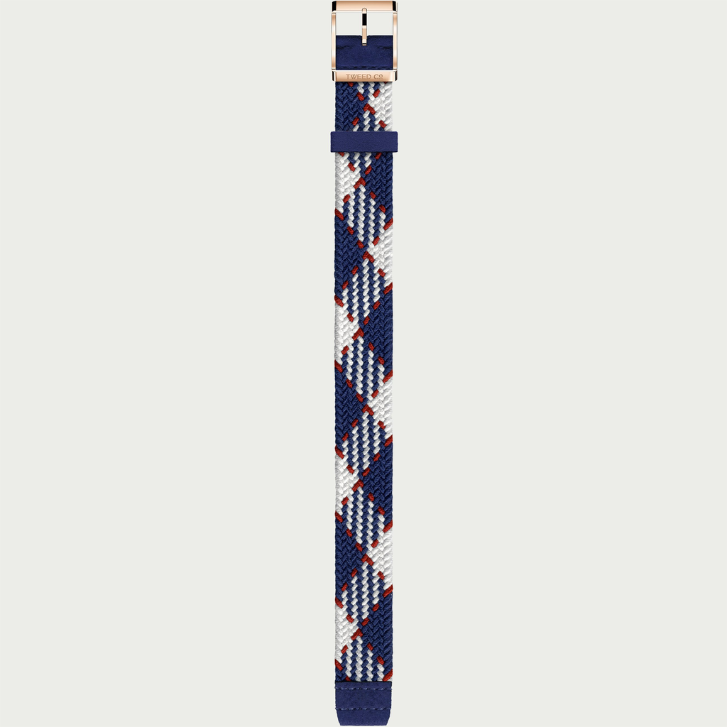 Tweed & Co Tweed Strap Louis Rosegold 20mm