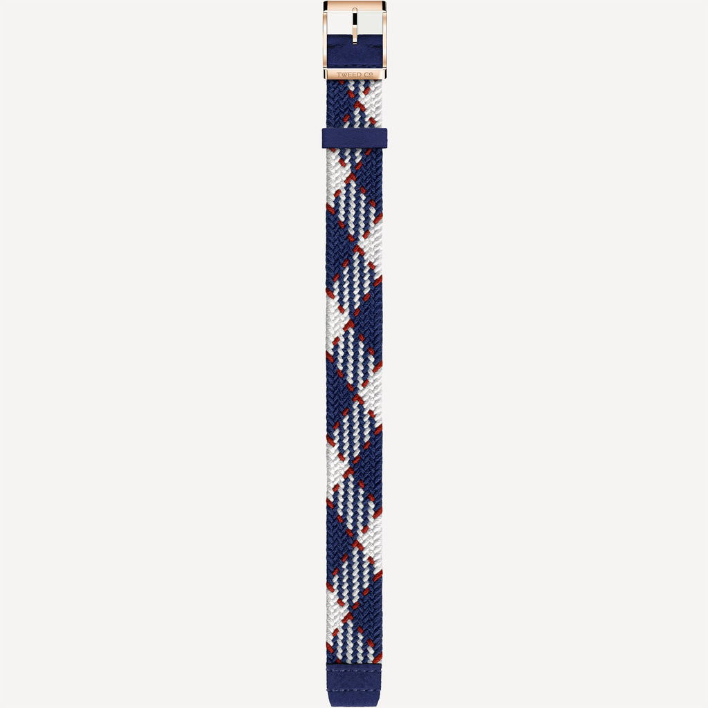 Tweed & Co Tweed Strap Louis Rosegold 20mm