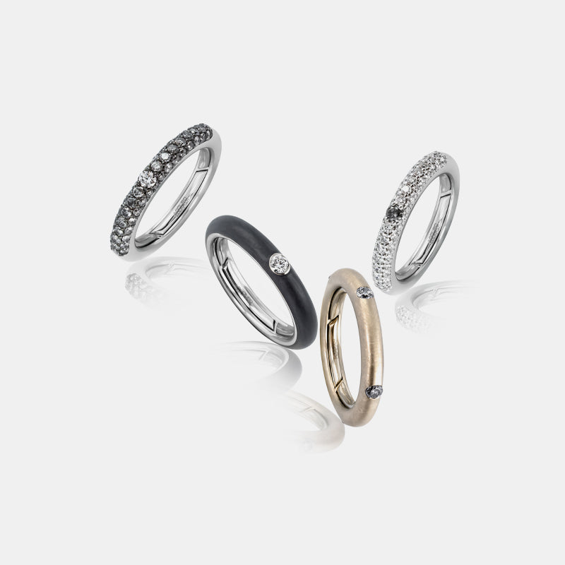 Adolfo Courrier TK2-ACCIAIO RING