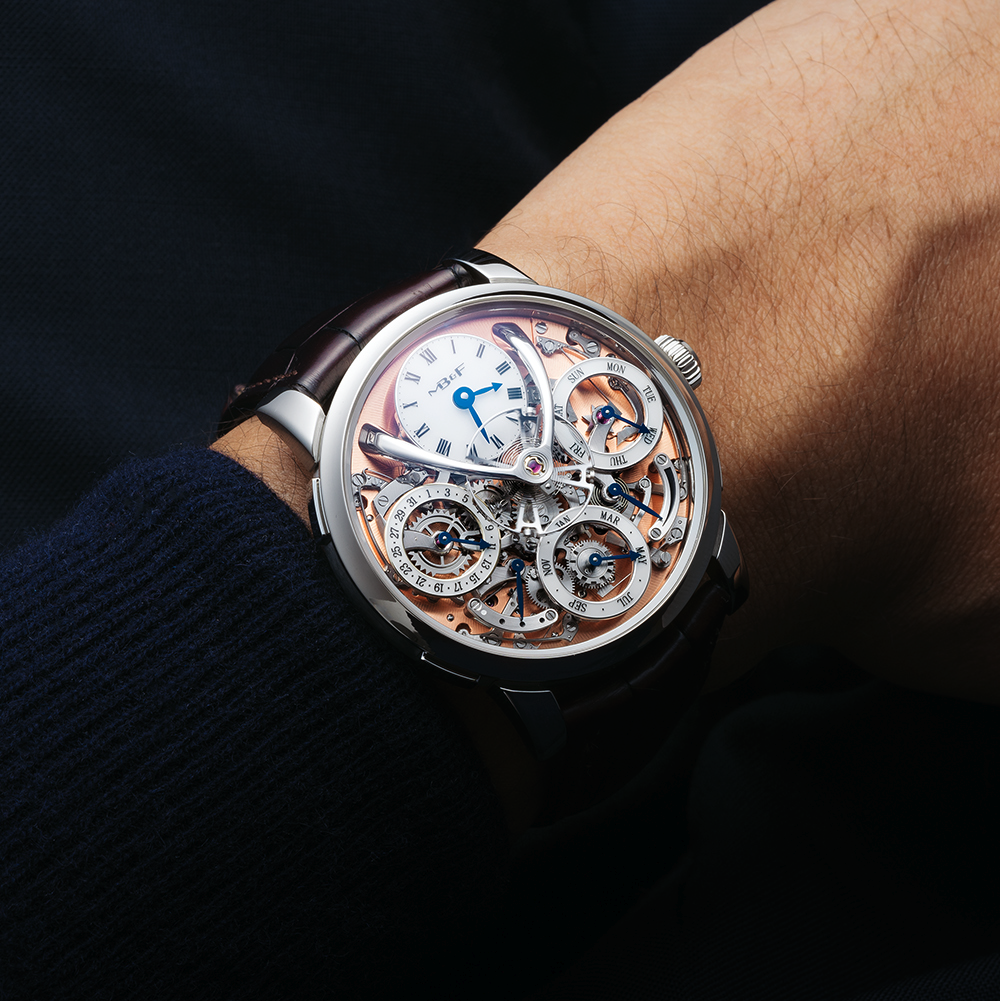 MB&F Legacy Machine Perpetual Stainless Steel