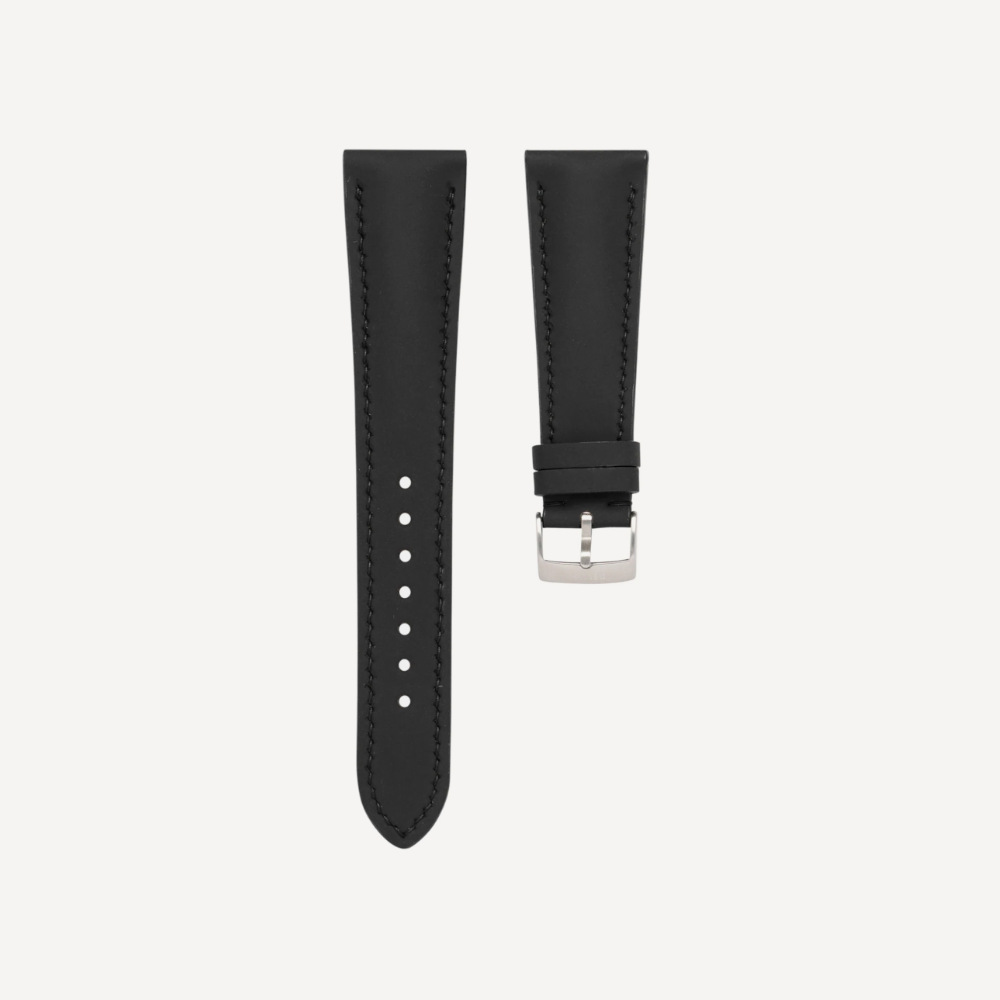 Delugs Black Rubberised Leather Signature