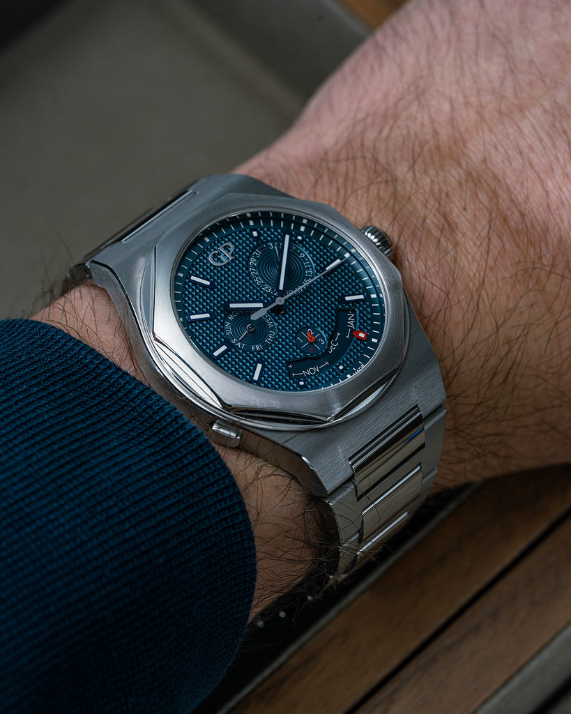 GIRARD PERREGAUX LAUREATO PERPETUAL CALENDAR wrist