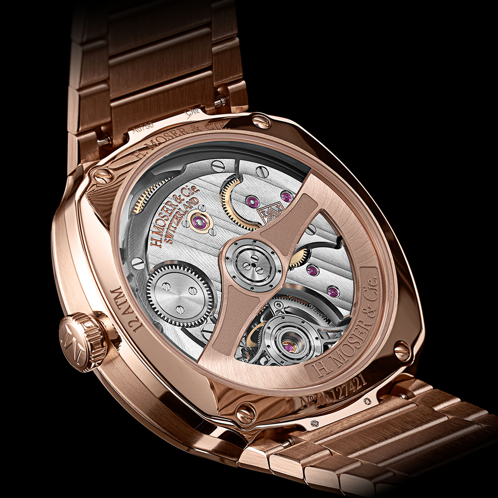 H. Moser & Cie Streamliner Tourbillon Rose Gold Vantablack