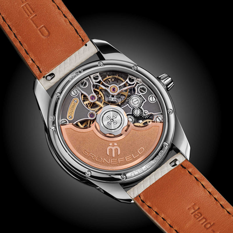 1941 PRINCIPIA AUTOMATIC SALMON DIAL CASEBACK