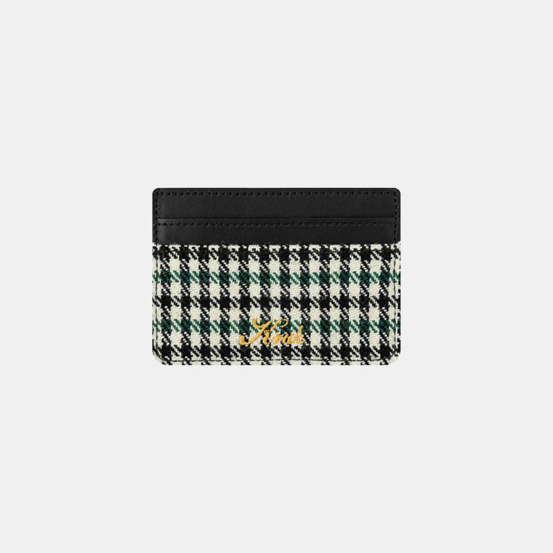 Kruk Porsche ‘Pepita’ Houndstooth Card Holder