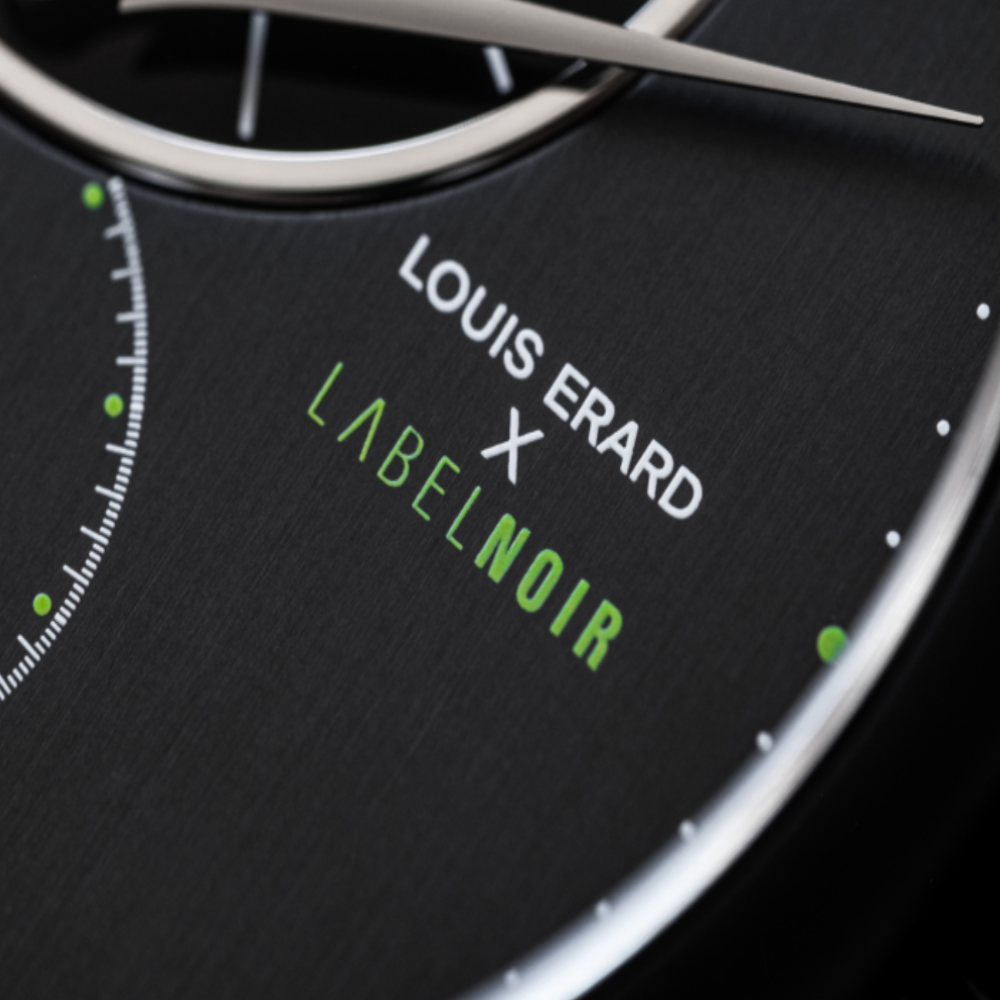 Le Régulateur Louis Erard x Label Noir
