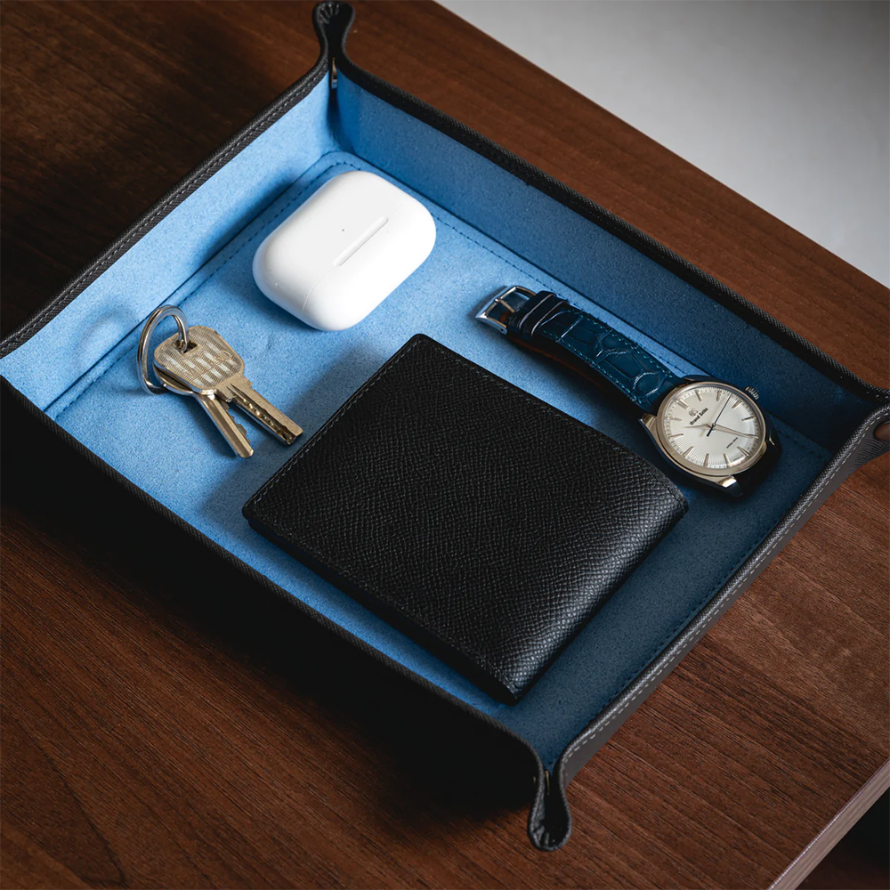 Delugs Valet Tray - Navy / Off-White