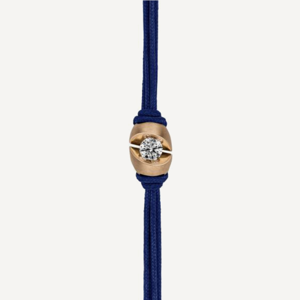 Schaffrath Colortaire Bracelet Navy - Medium