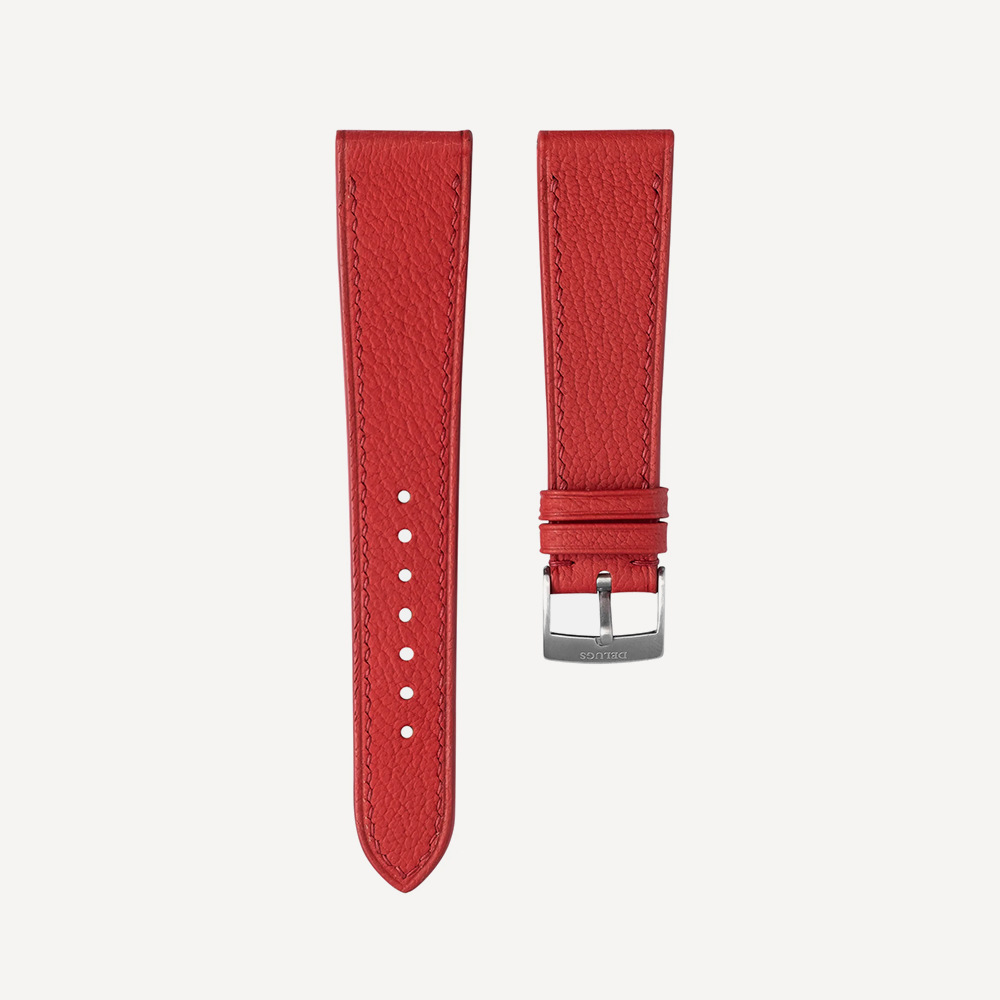 Delugs Chevre Slim Strap – Red