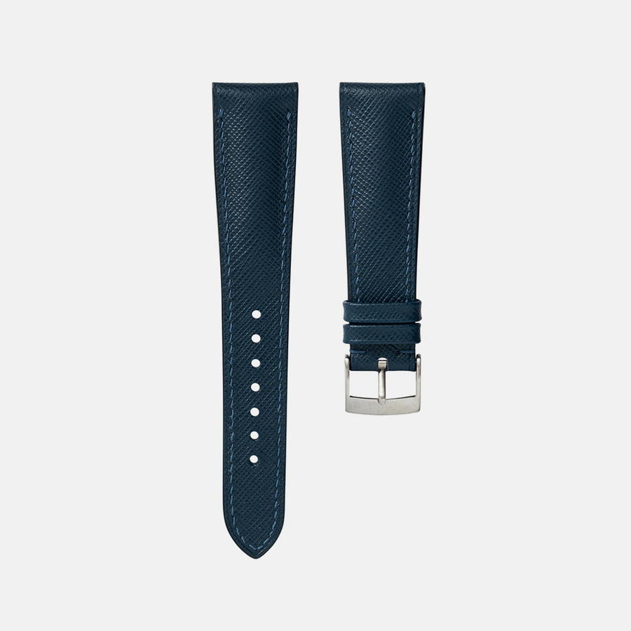 Delugs Saffiano Signature Strap – Navy