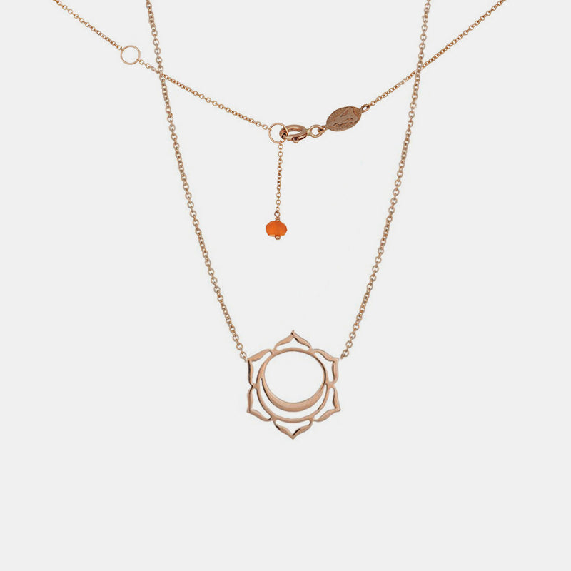 Tiny Om Svadisthana necklace