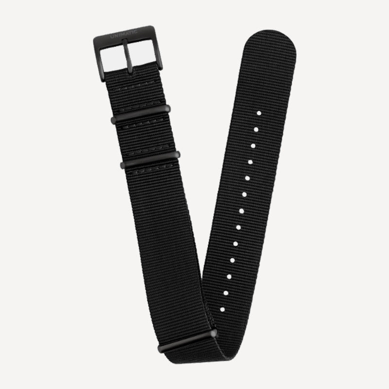 UNIMATIC Nylon Nato – Black