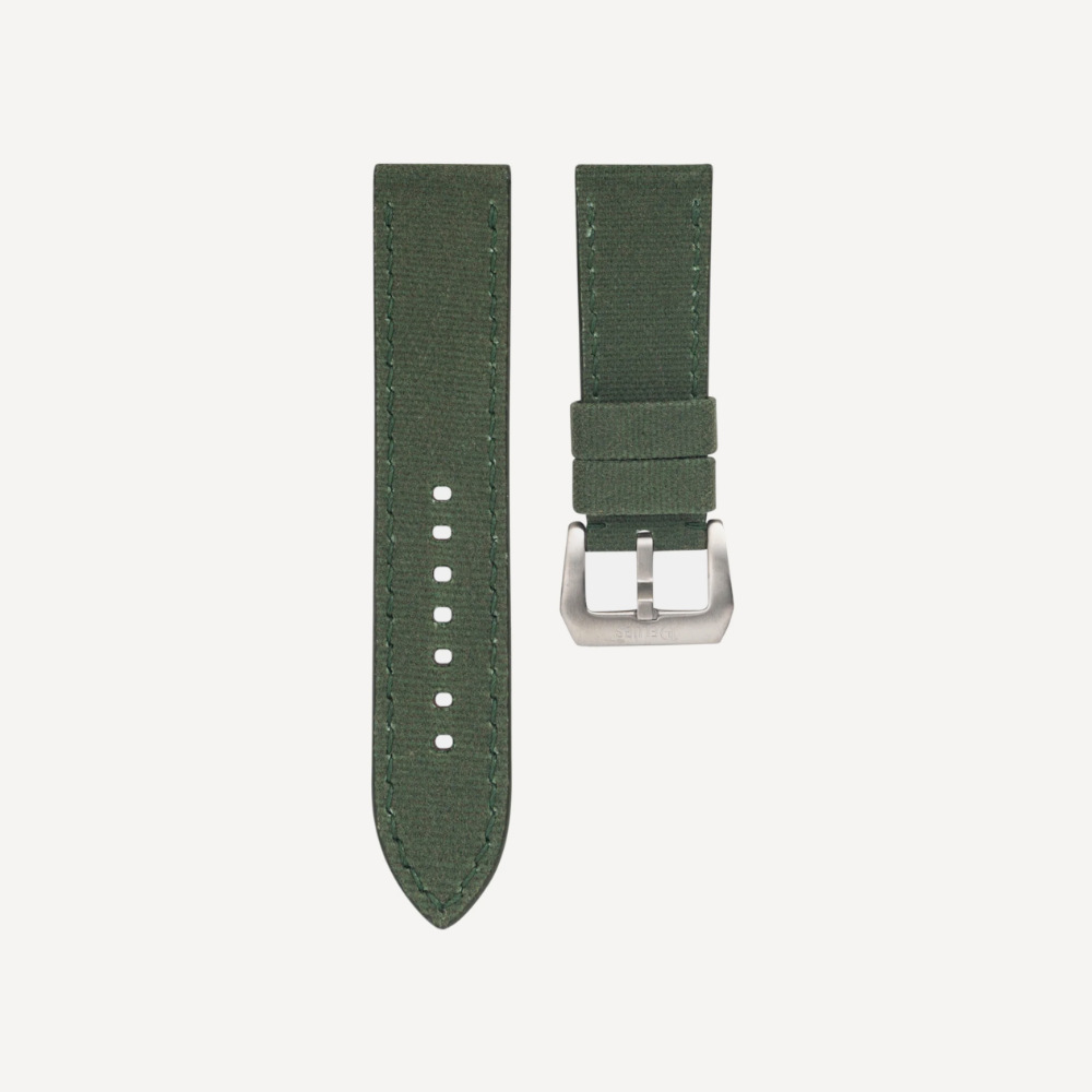 Delugs Waxed canvas Chunky Straps – Sage