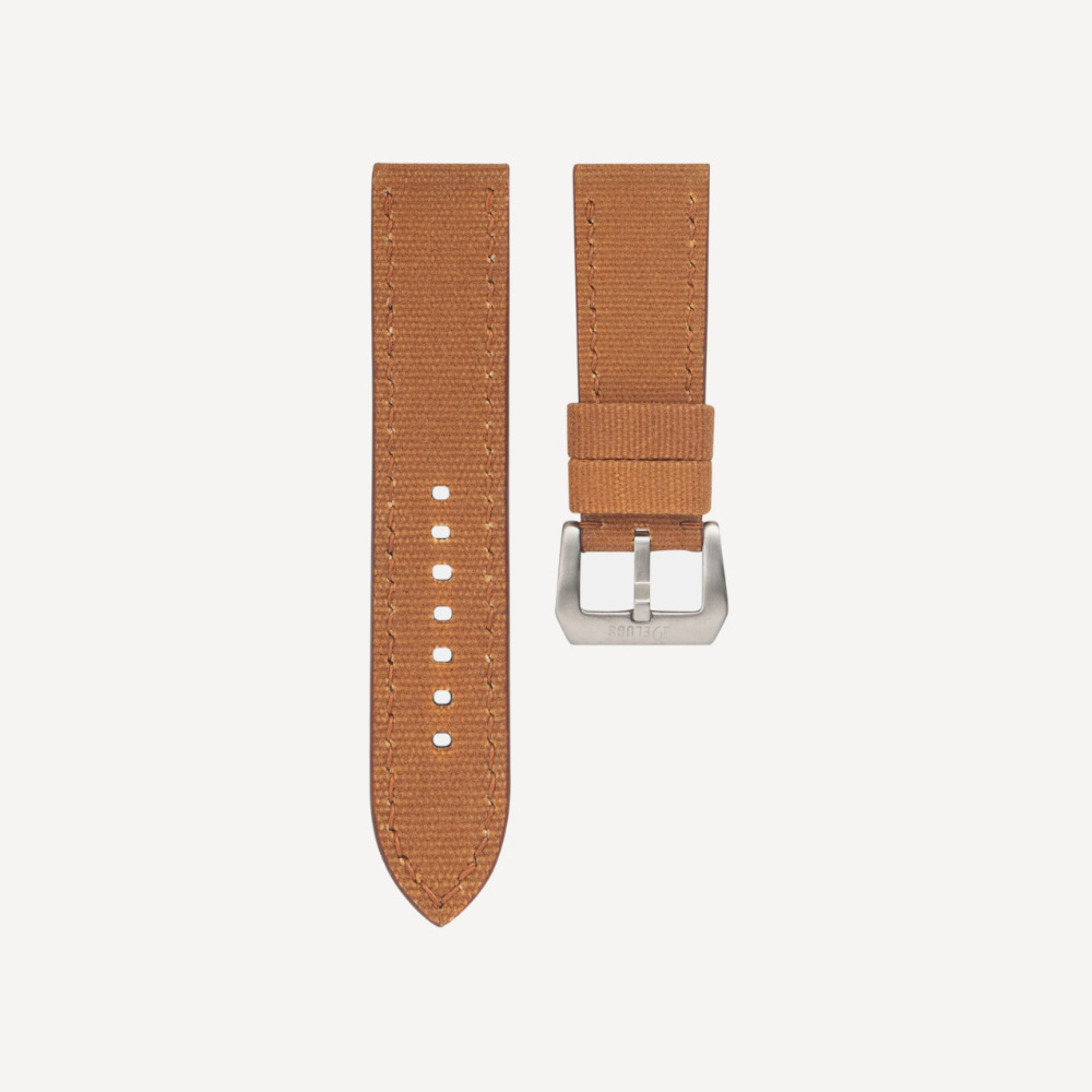Delugs Waxed canvas Chunky Straps – Butterscotch